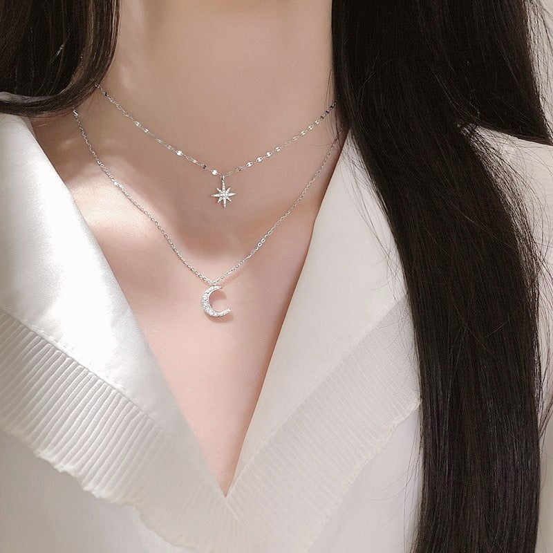 Star Moon Necklace – Beauty Madden